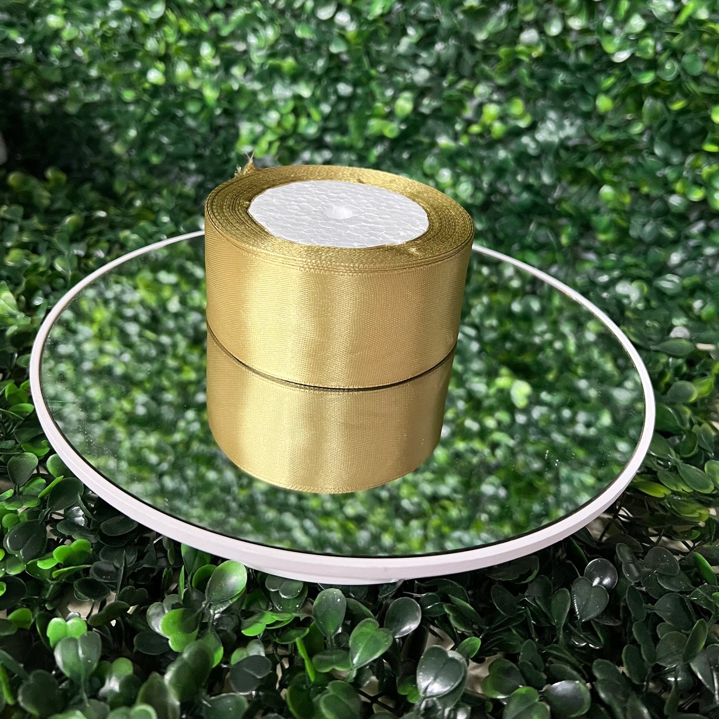 25 Yards Satin Ribbon, Single Face 1 1/2 inch