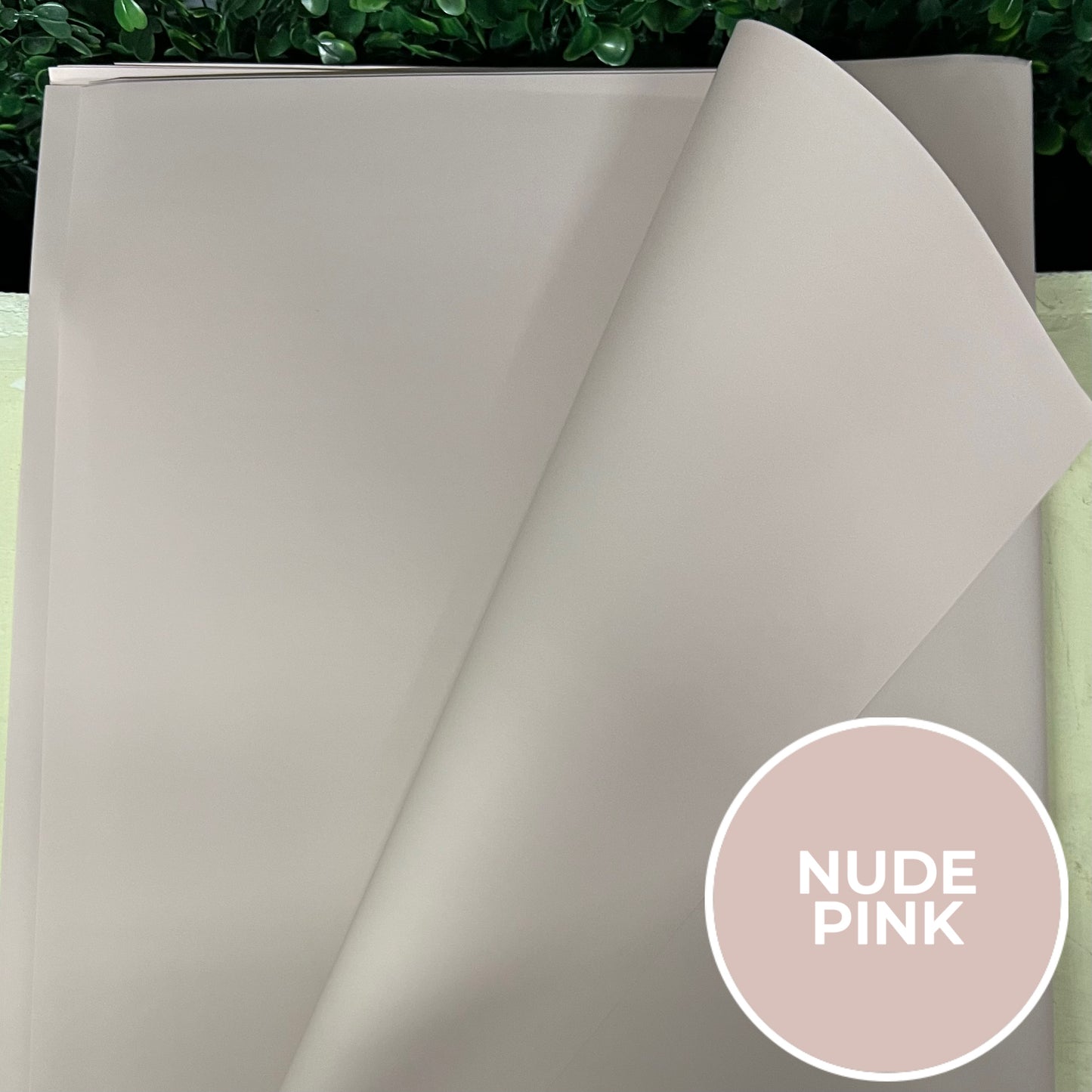 Solid wrapping paper