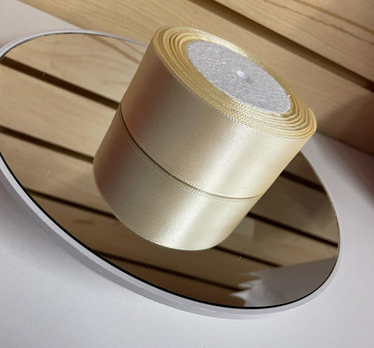 25 Yards Satin Ribbon, Single Face 1 1/2 inch