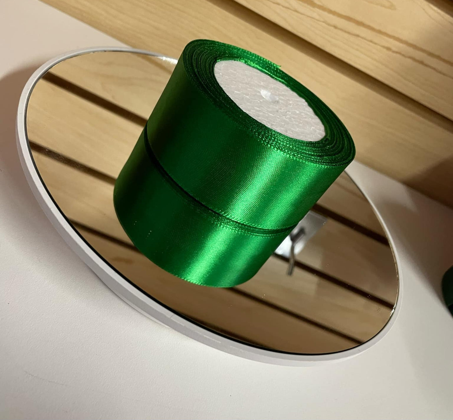 25 Yards Satin Ribbon, Single Face 1 1/2 inch