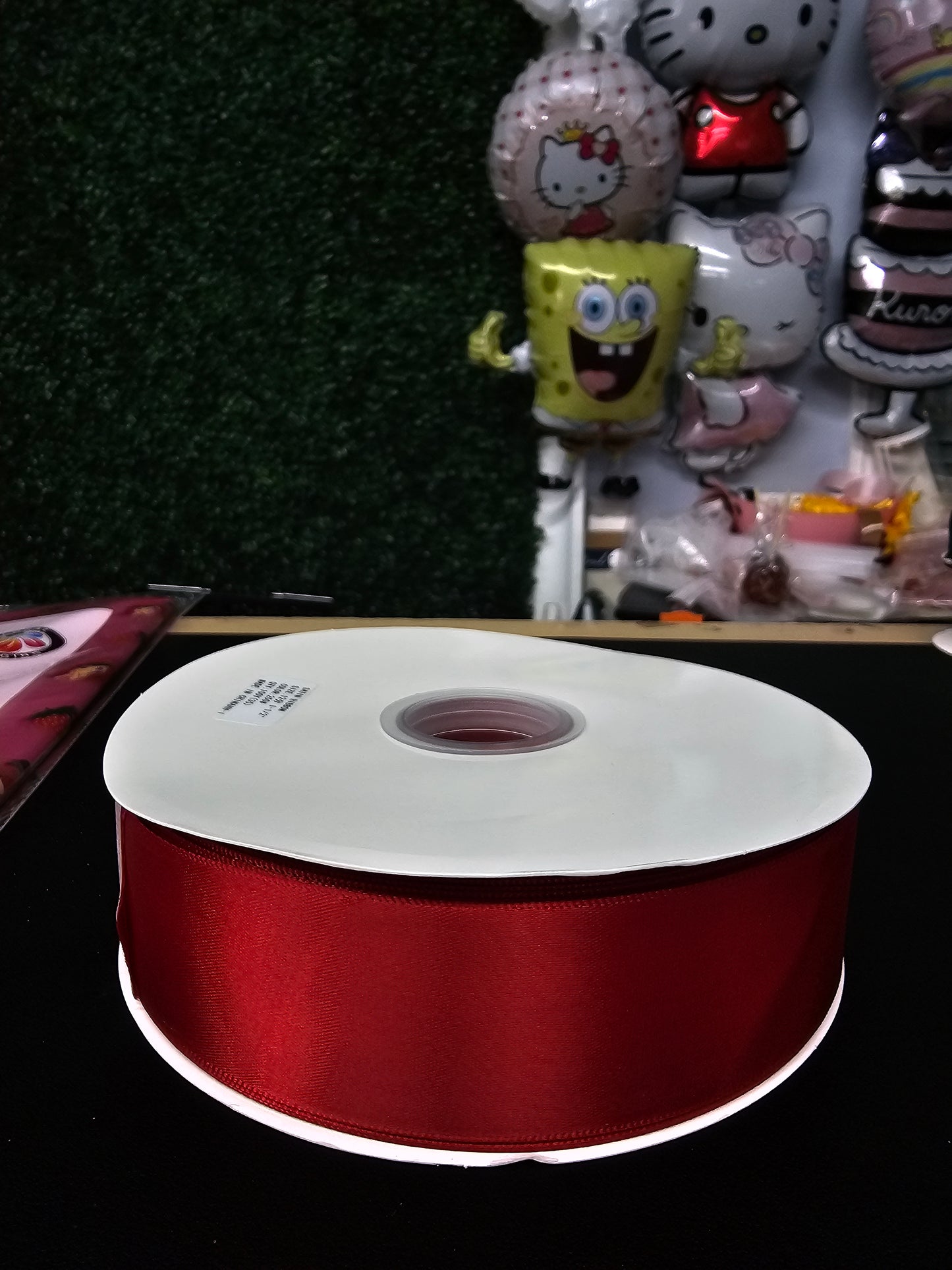 Satin Ribbon 100 Yards, Single Face