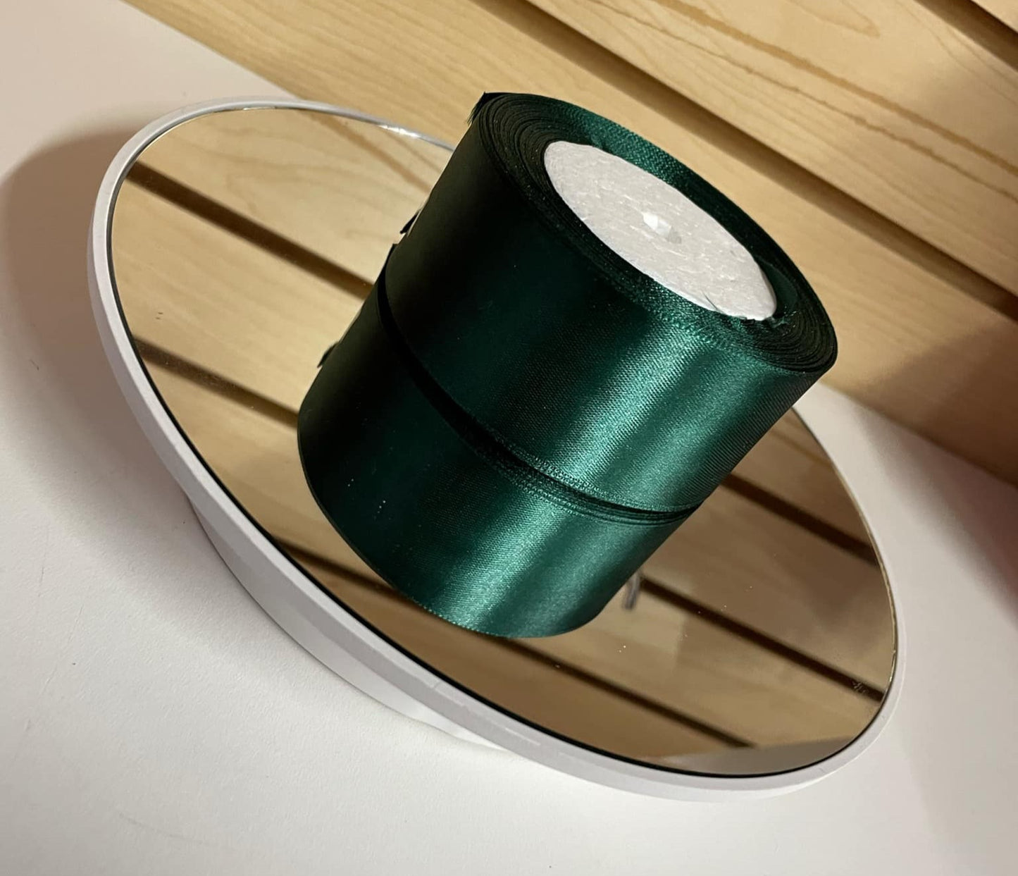 25 Yards Satin Ribbon, Single Face 1 1/2 inch